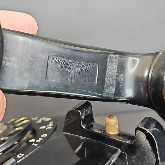 Rare Northern Electric Rotary Desktop Telephone 79/100 1950s Untested - Picture 6 of 16